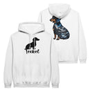 Sweatshirt à Capuche Teckel – Silhouette