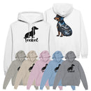 Sweatshirt à Capuche Teckel – Silhouette