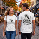 T-shirt Unisexe Beagle Recto Verso - C'est 50% d'Amour