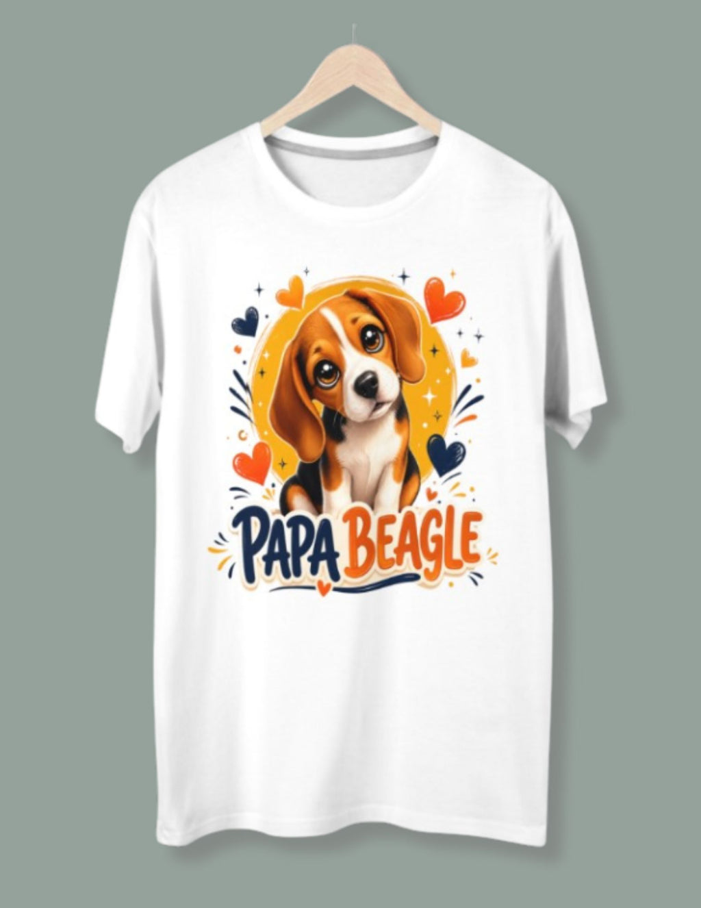 T-Shirt Homme Beagle - Papa Beagle