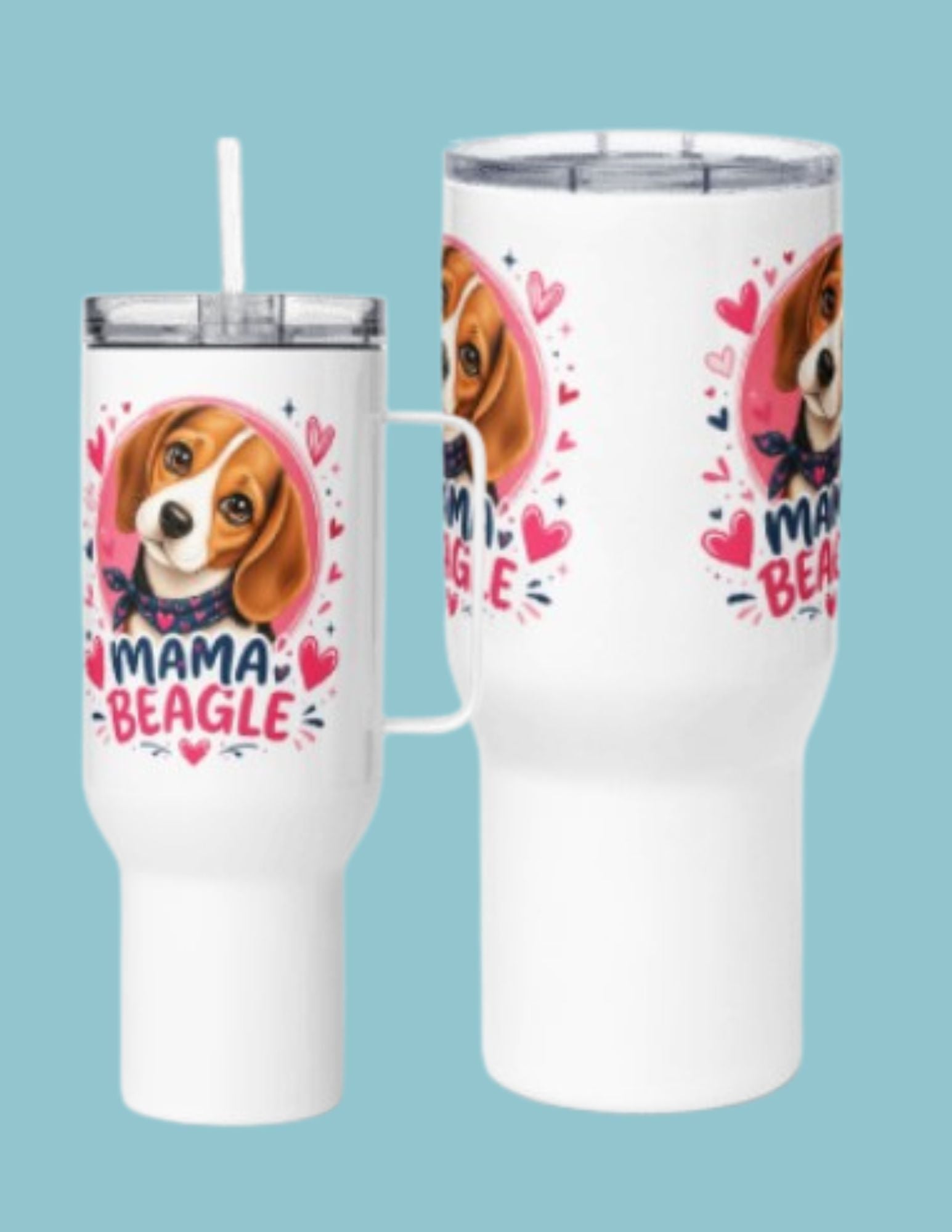 Mug avec anse Beagle - Maman Beagle