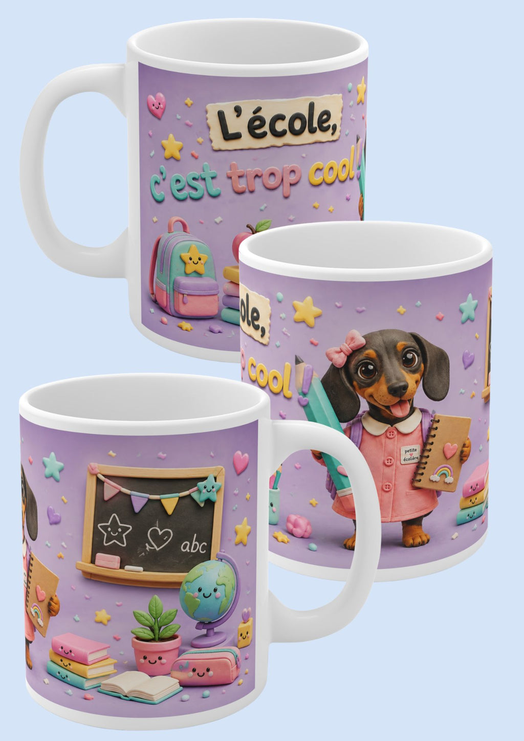 Tasse Mug Teckel - Mignonne Prof Teckel