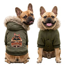 Parka Manteau Bouledogue Français - Agent de Sécurité