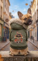 Parka Manteau Bouledogue Français - Agent de Sécurité