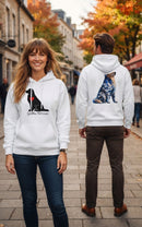 Sweatshirt a capuche Unisexe Golden Retriever - Silhouette Golden Retriever