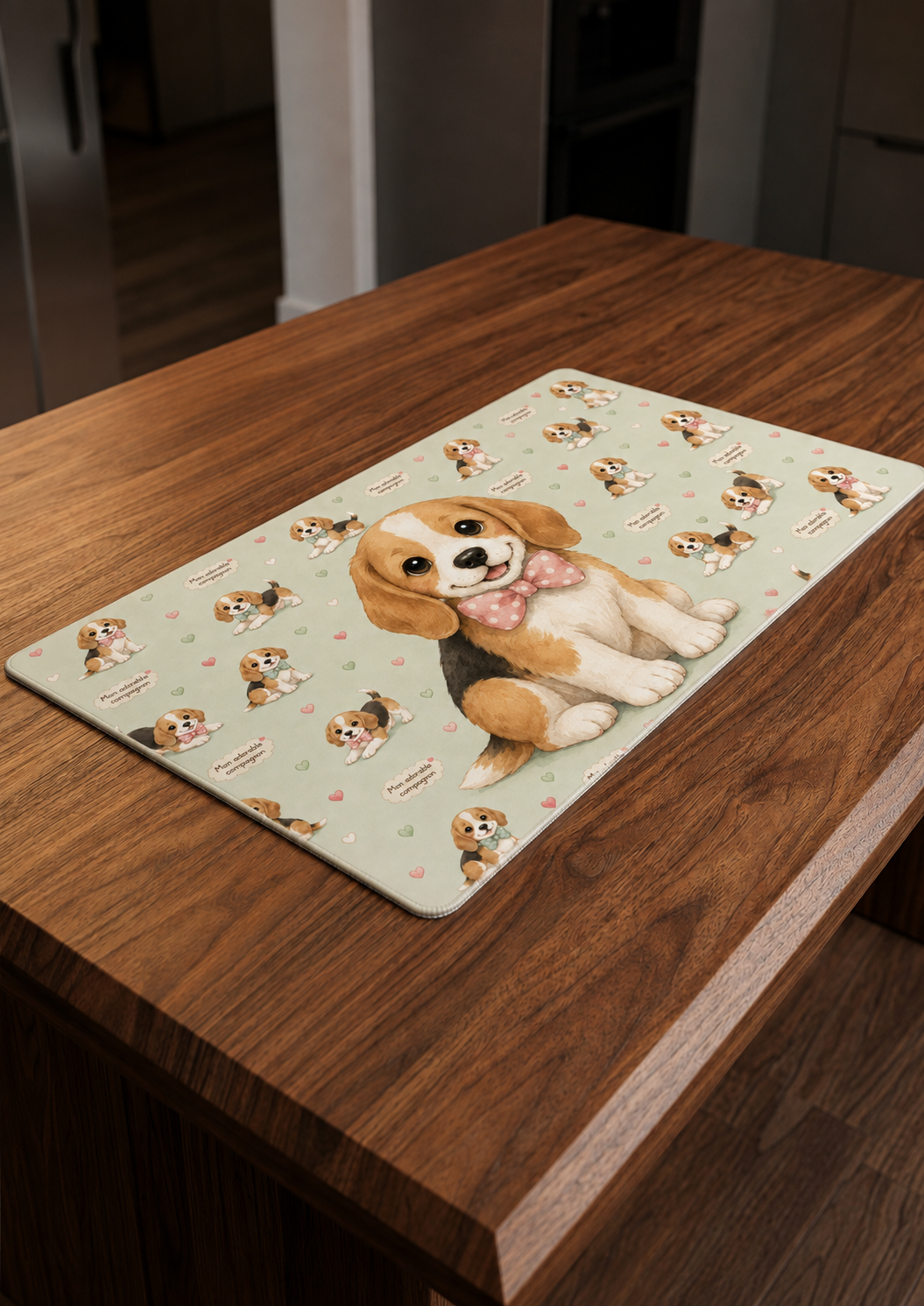 Tapis Bureau Beagle - Chien Beagle